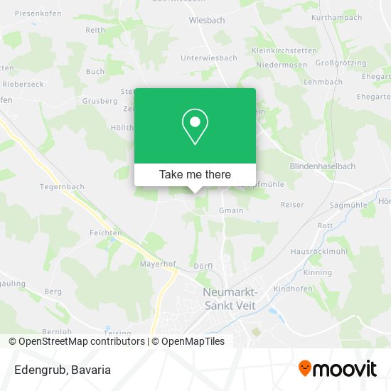 Карта Edengrub