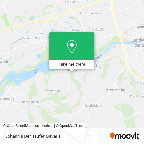 Johannis Der Täufer map