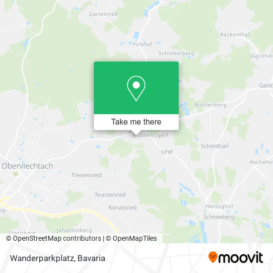 Карта Wanderparkplatz