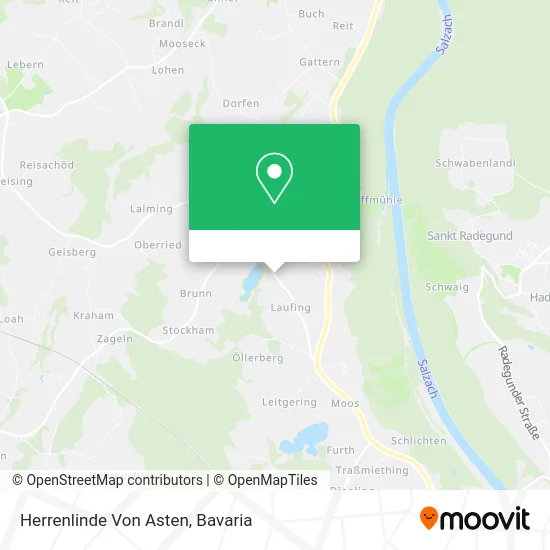 Карта Herrenlinde Von Asten