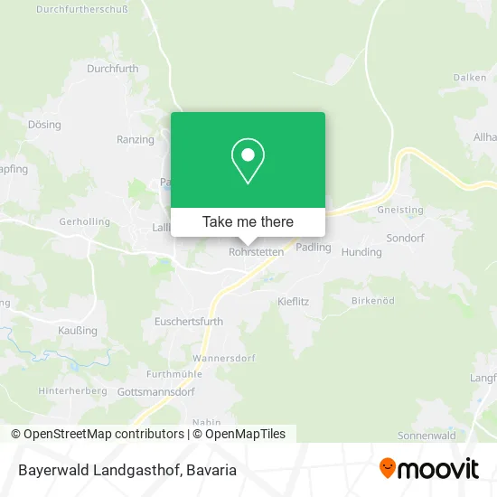 Карта Bayerwald Landgasthof