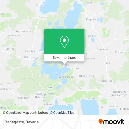 Карта Badegäste