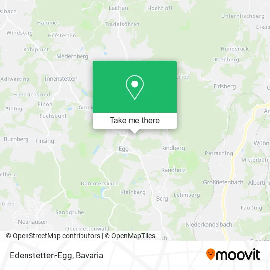 Карта Edenstetten-Egg