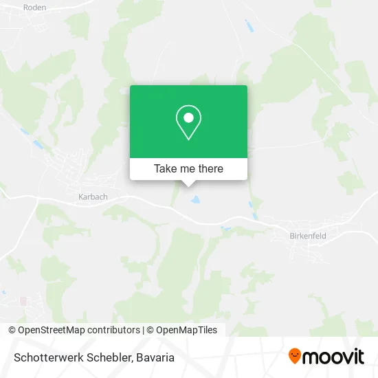 Карта Schotterwerk Schebler