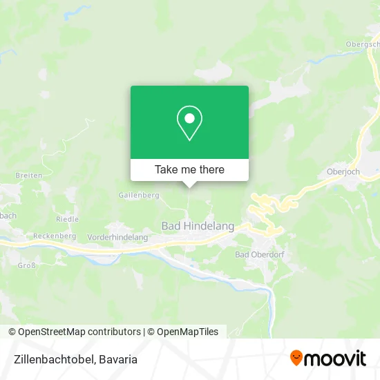 Карта Zillenbachtobel