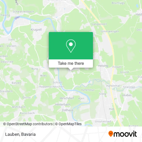 Карта Lauben