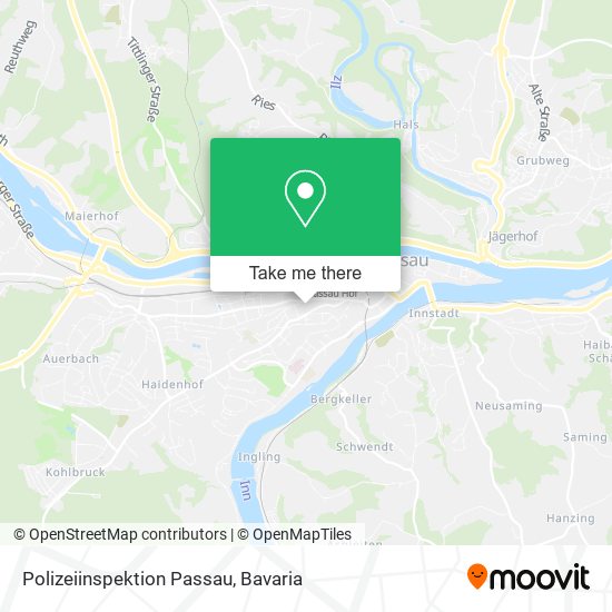 Polizeiinspektion Passau map
