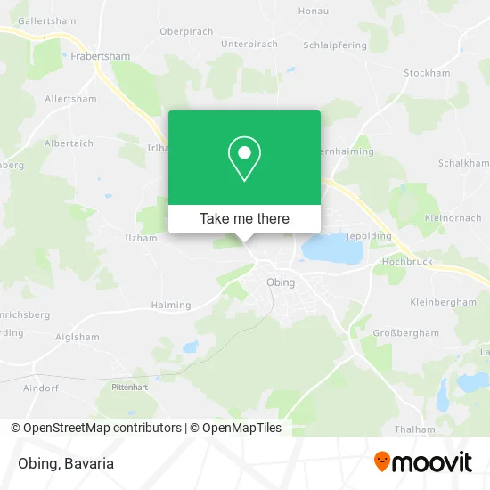 Карта Obing