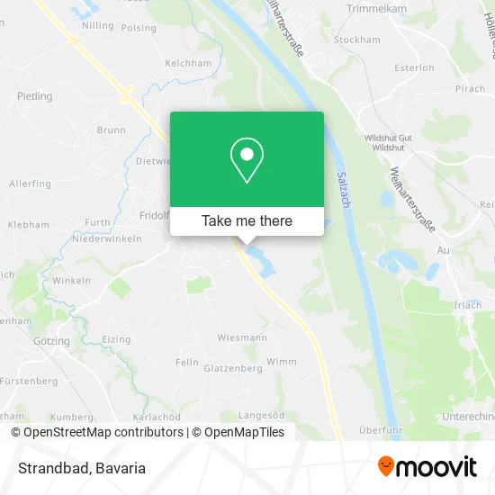 Карта Strandbad