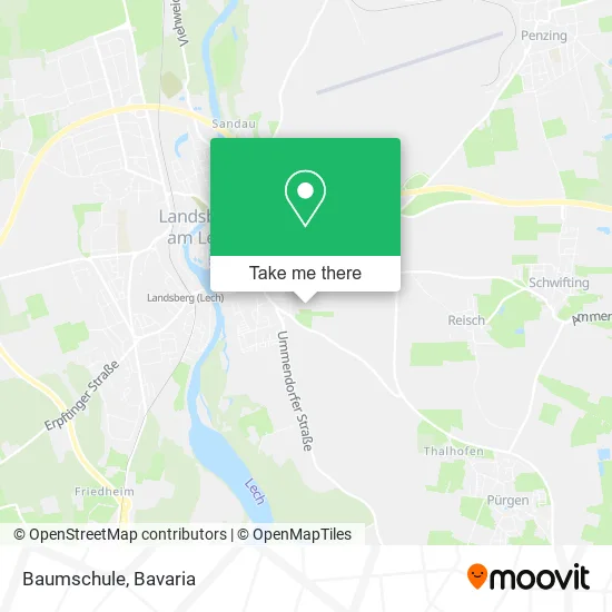 Карта Baumschule
