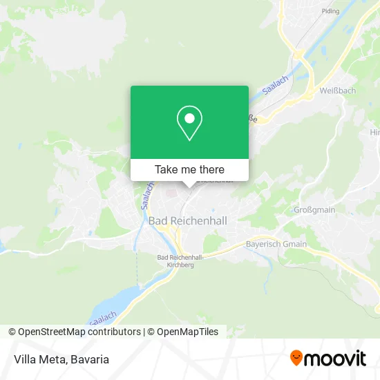 Карта Villa Meta