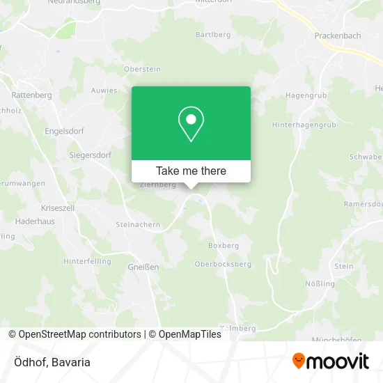 Карта Ödhof