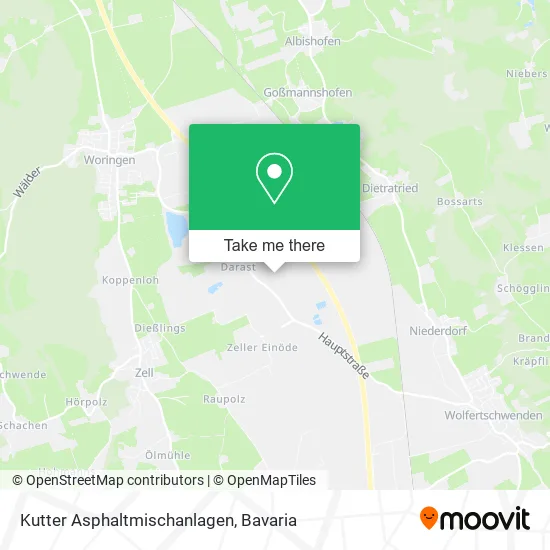 Карта Kutter Asphaltmischanlagen