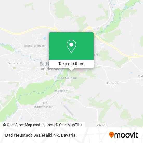 Карта Bad Neustadt Saaletalklinik
