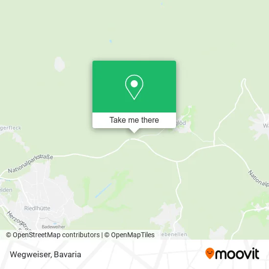 Карта Wegweiser