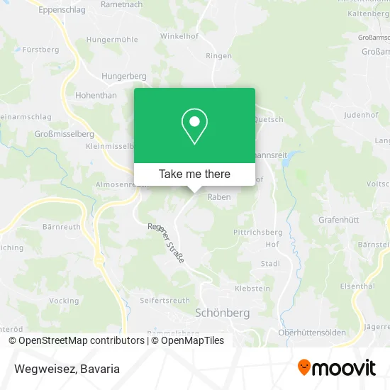Карта Wegweisez