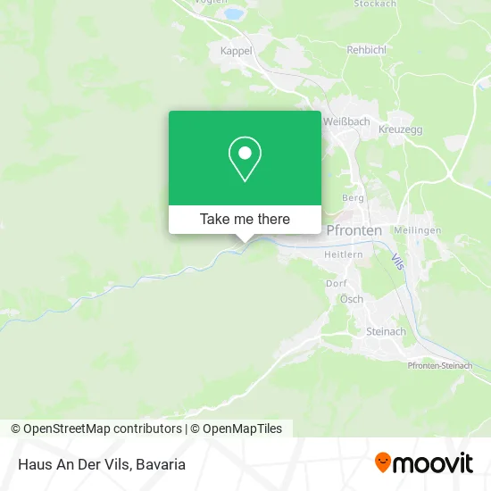 Карта Haus An Der Vils