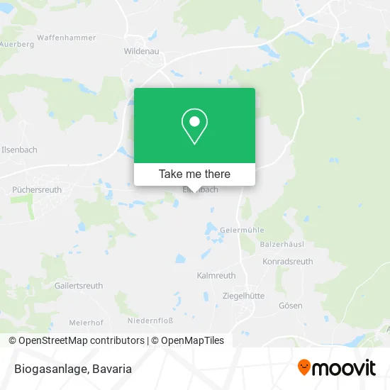 Карта Biogasanlage