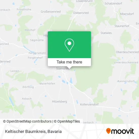 Карта Keltischer Baumkreis