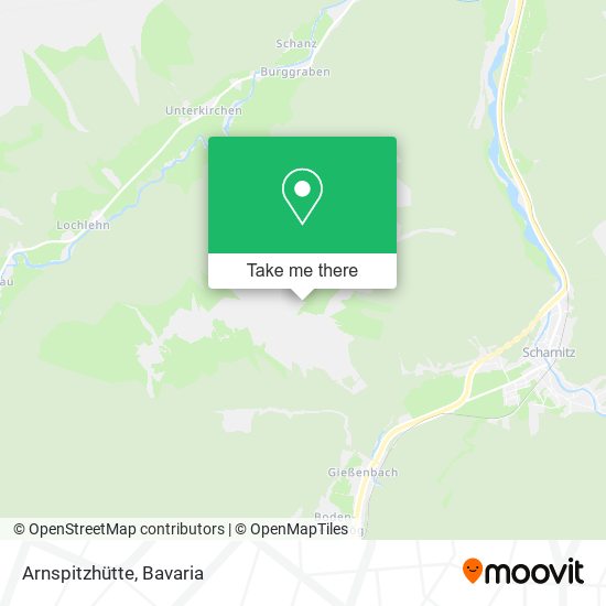 Arnspitzhütte map