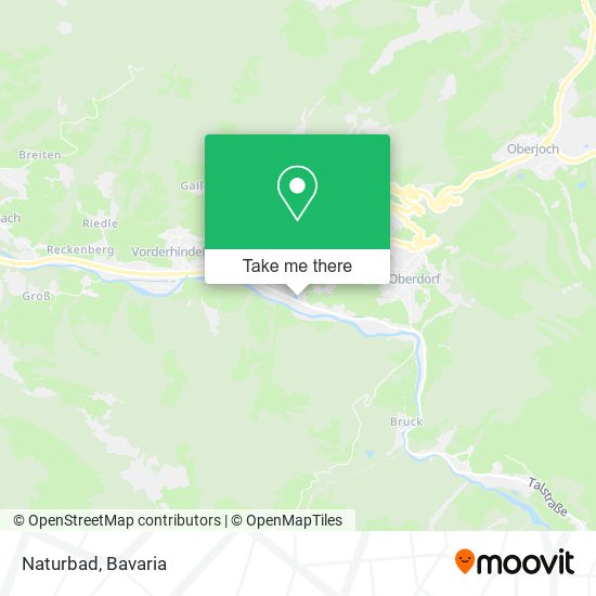 Naturbad map