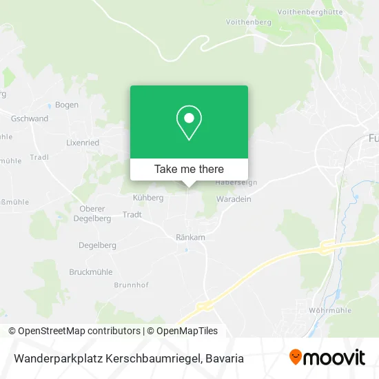 Карта Wanderparkplatz Kerschbaumriegel