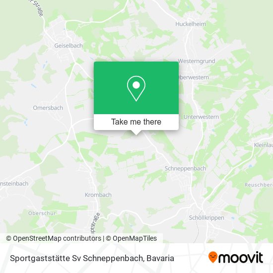 Карта Sportgaststätte Sv Schneppenbach