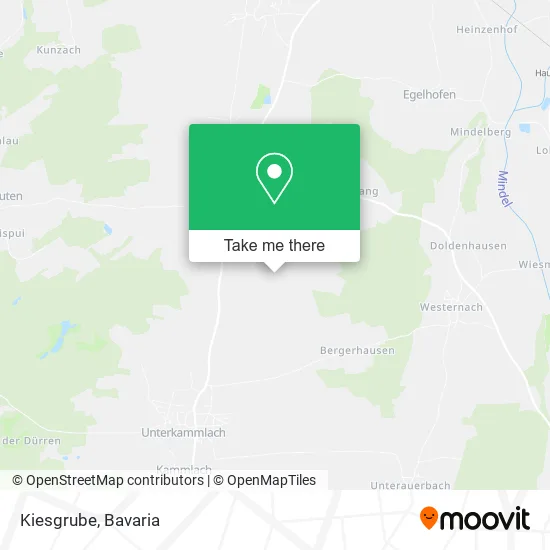 Карта Kiesgrube