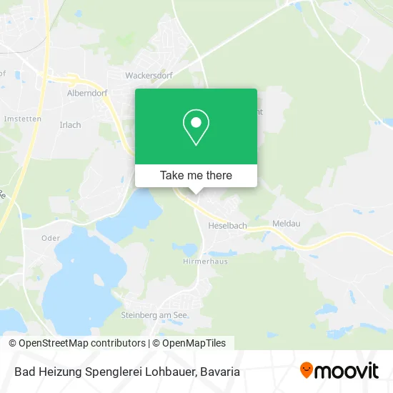 Карта Bad Heizung Spenglerei Lohbauer