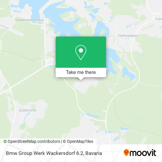 Карта Bmw Group Werk Wackersdorf 6.2
