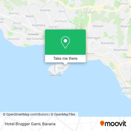 Карта Hotel Brugger Garni