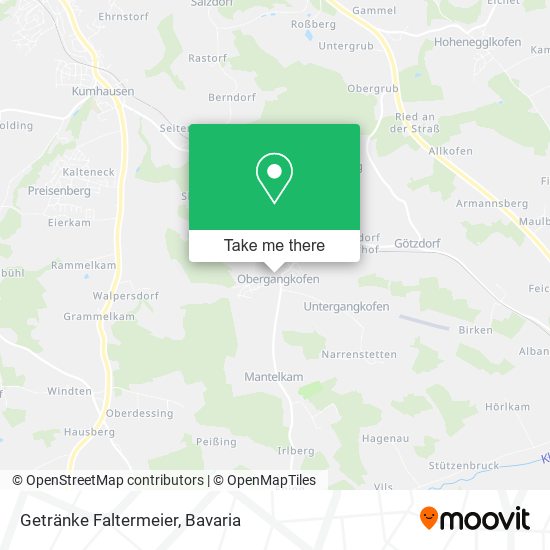 Getränke Faltermeier map