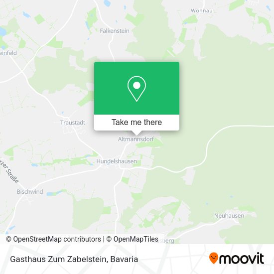 Карта Gasthaus Zum Zabelstein