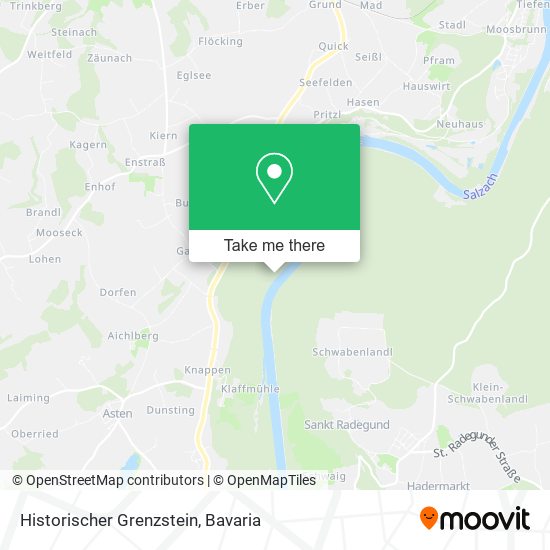 Historischer Grenzstein map