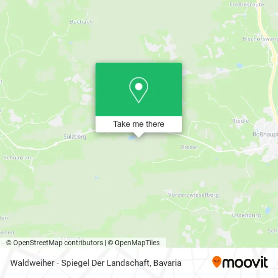 Карта Waldweiher - Spiegel Der Landschaft