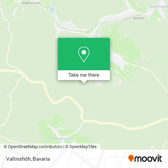 Valtinshöh map