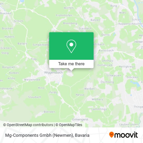Mg-Components Gmbh (Newmen) map