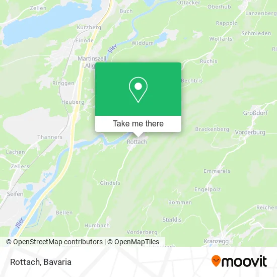 Карта Rottach