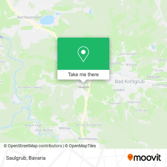 Карта Saulgrub