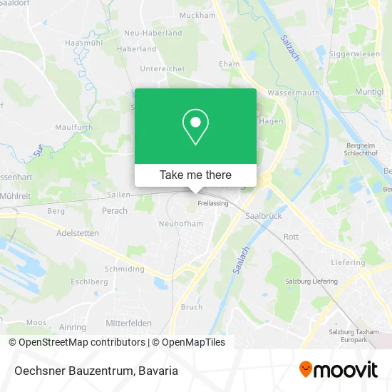 Карта Oechsner Bauzentrum