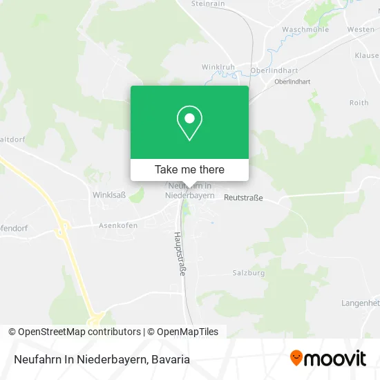 Карта Neufahrn In Niederbayern