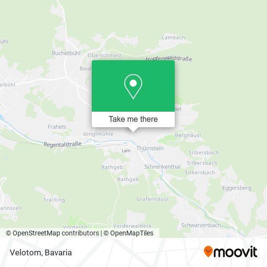 Velotom map