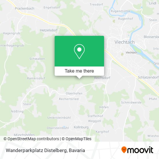 Карта Wanderparkplatz Distelberg