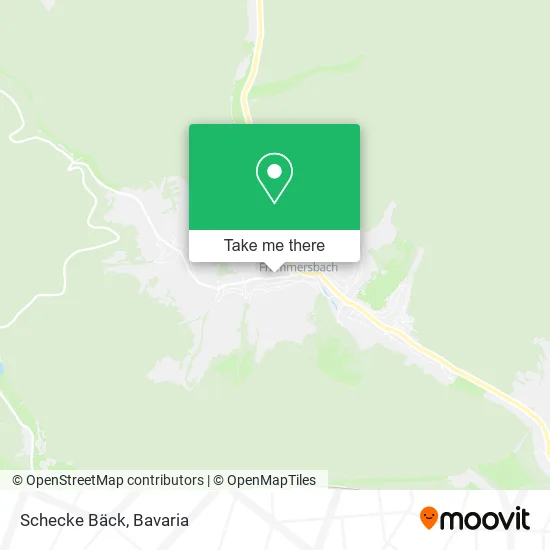 Карта Schecke Bäck