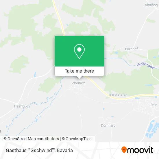 Карта Gasthaus ""Gschwind""