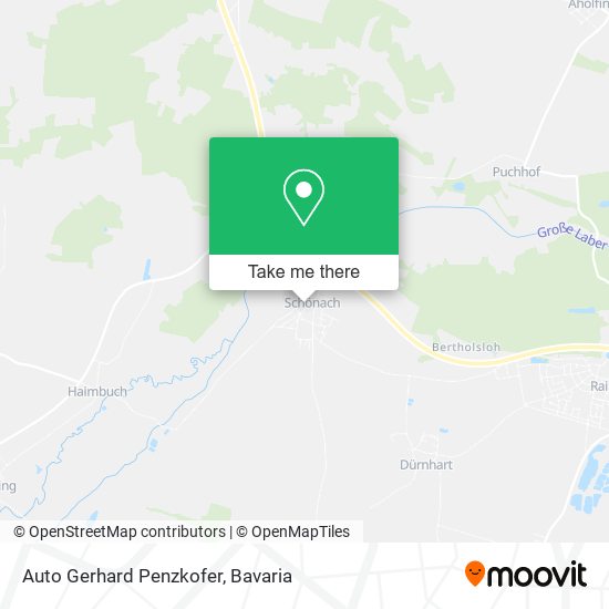 Auto Gerhard Penzkofer map