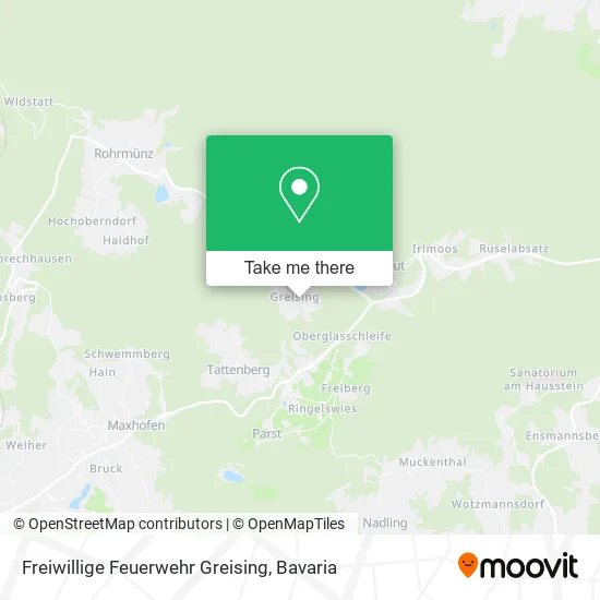 Карта Freiwillige Feuerwehr Greising