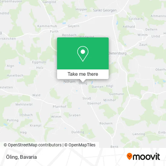 Карта Öling