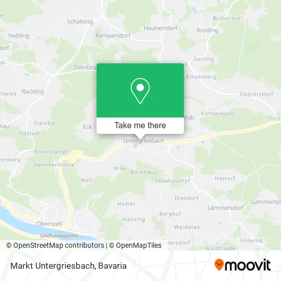 Markt Untergriesbach map