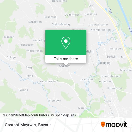 Gasthof Mayrwirt map